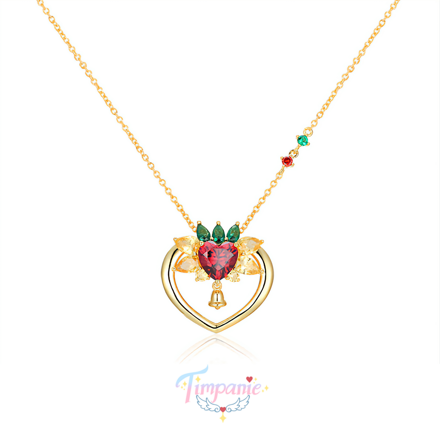 Strawberry Bell Necklace