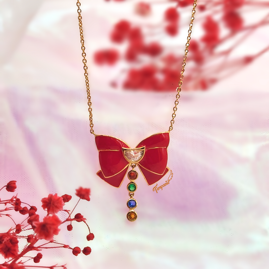 Sailor Moon Bow Necklace