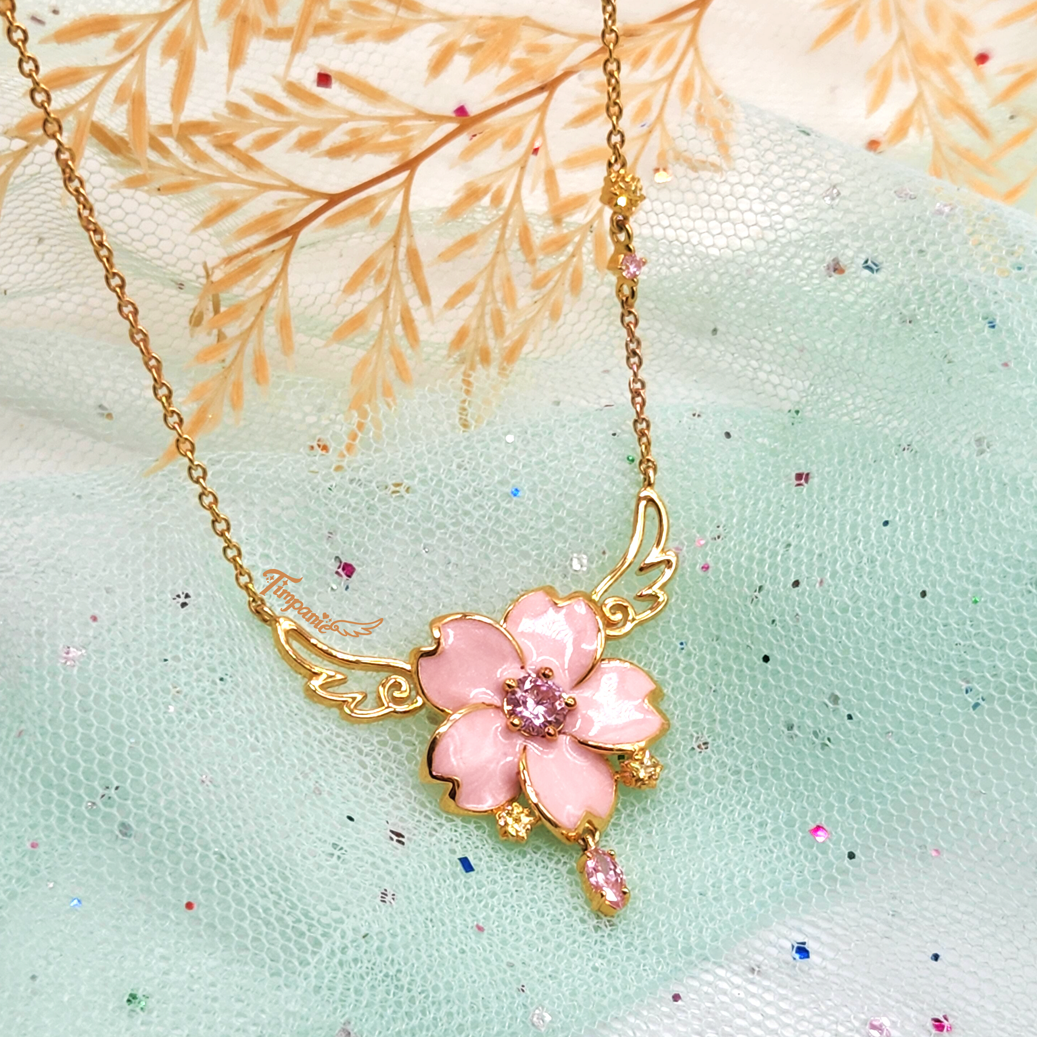 Mikimoto Cherry Blossom Pearl & Diamond Flower Necklace | J.R. Dunn Jewelers